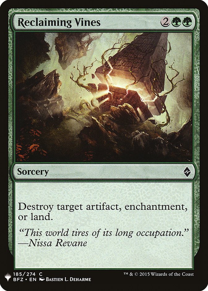 Reclaiming Vines [Mystery Booster] | Eastridge Sports Cards & Games