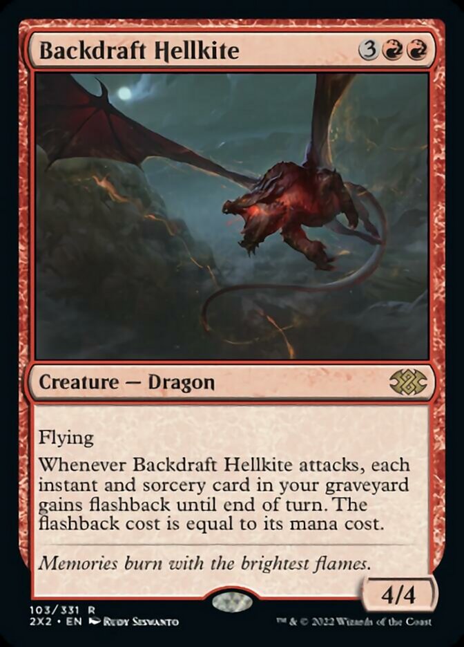 Backdraft Hellkite [Double Masters 2022] | Eastridge Sports Cards & Games