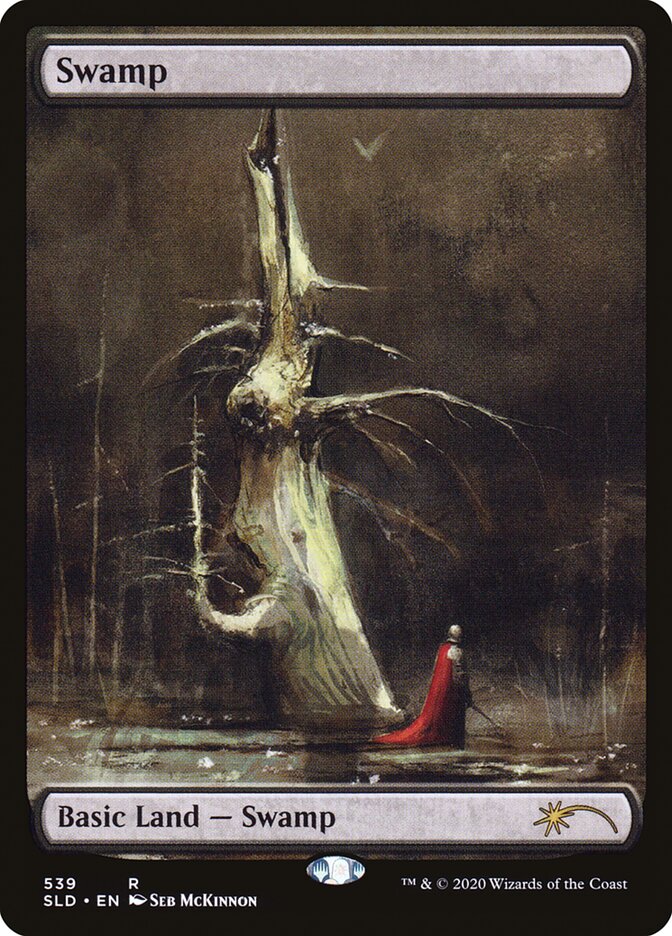 Swamp (539) (Seb Mckinnon) [Secret Lair Drop Series] | Eastridge Sports Cards & Games