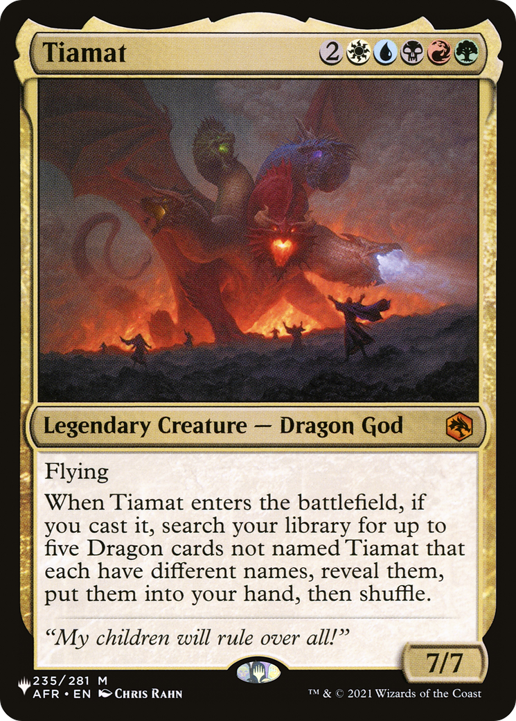 Tiamat [The List] | Eastridge Sports Cards & Games