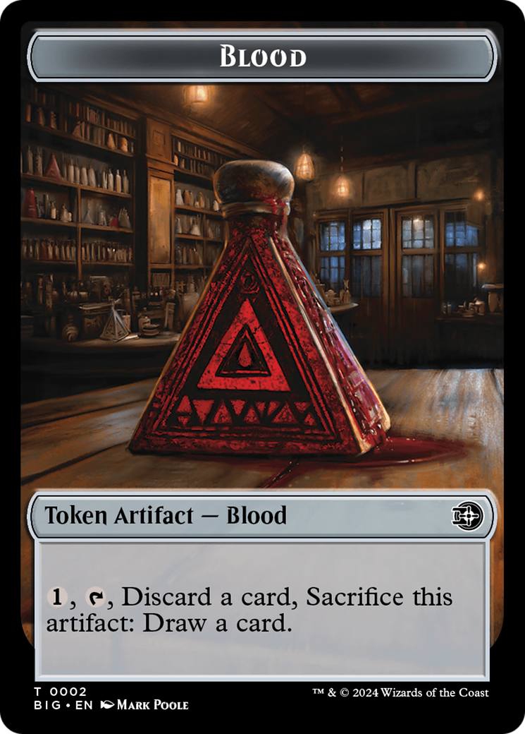 Blood Token [Outlaws of Thunder Junction: The Big Score Tokens] | Eastridge Sports Cards & Games