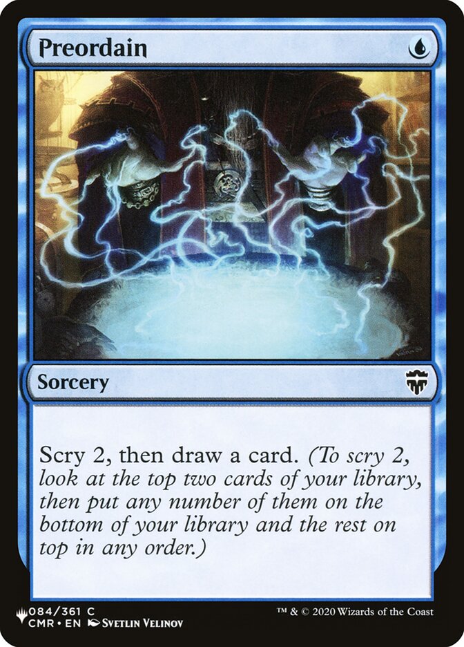 Preordain [Secret Lair: Heads I Win, Tails You Lose] | Eastridge Sports Cards & Games