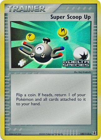Super Scoop Up (100/113) (Stamped) [EX: Delta Species] | Eastridge Sports Cards & Games