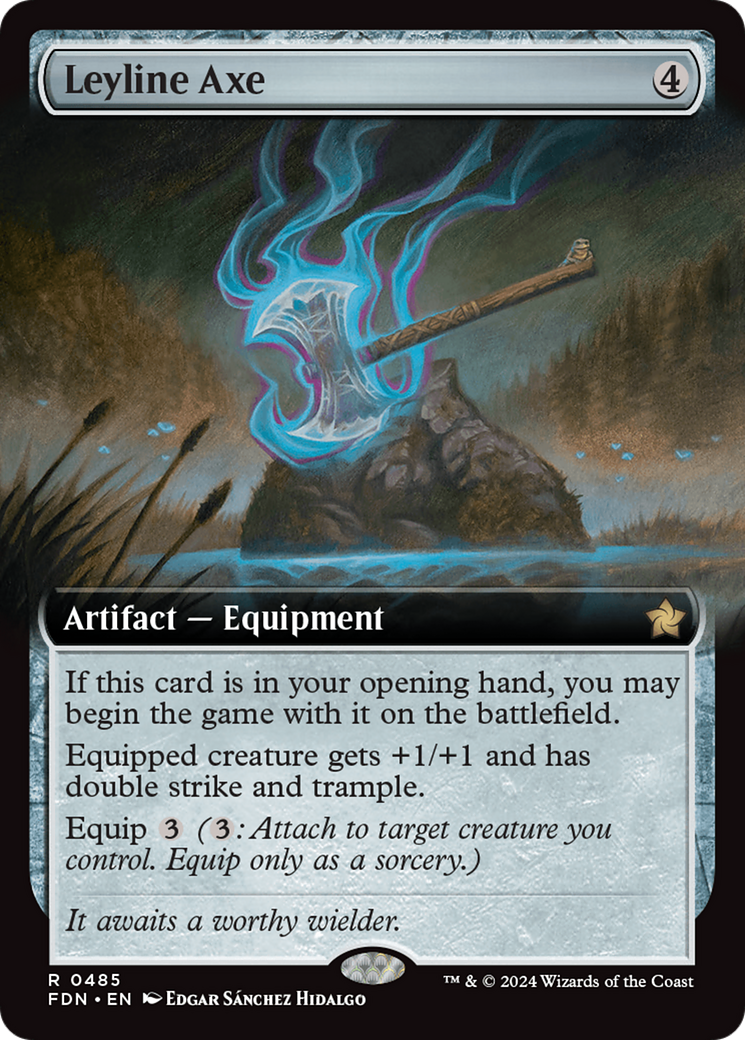 Leyline Axe (Extended Art) [Foundations] | Eastridge Sports Cards & Games