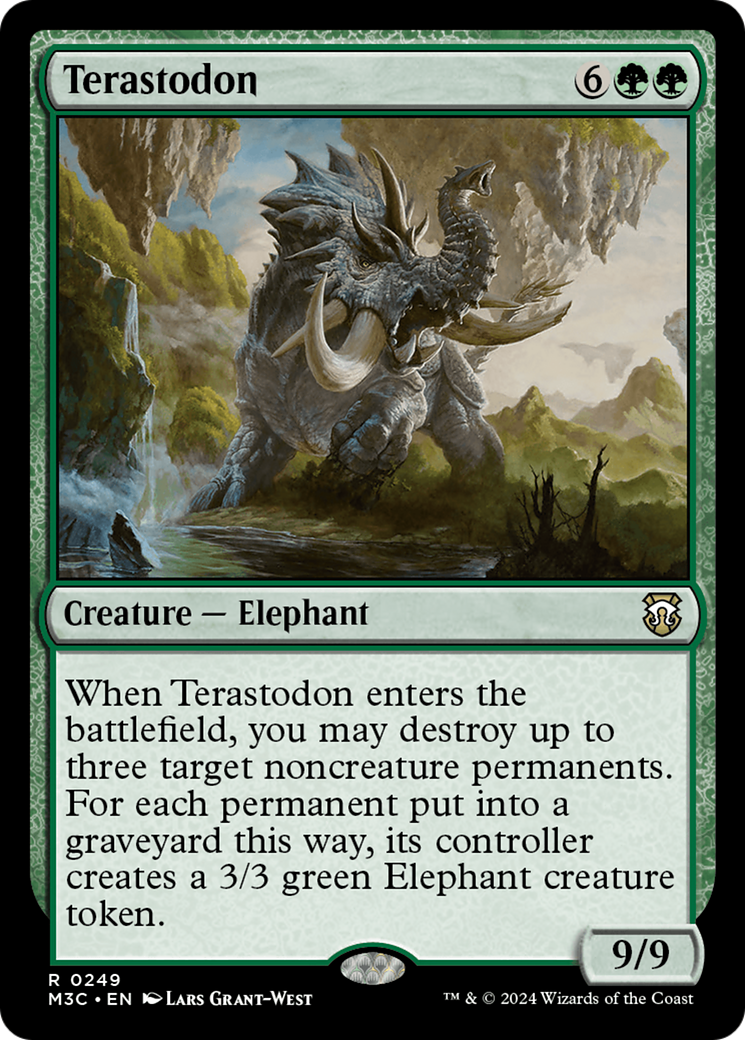 Terastodon (Ripple Foil) [Modern Horizons 3 Commander] | Eastridge Sports Cards & Games