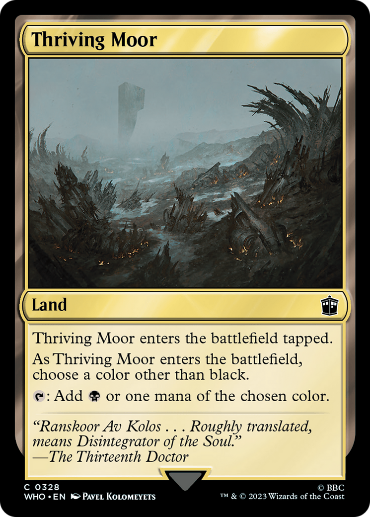 Thriving Moor [Doctor Who] | Eastridge Sports Cards & Games