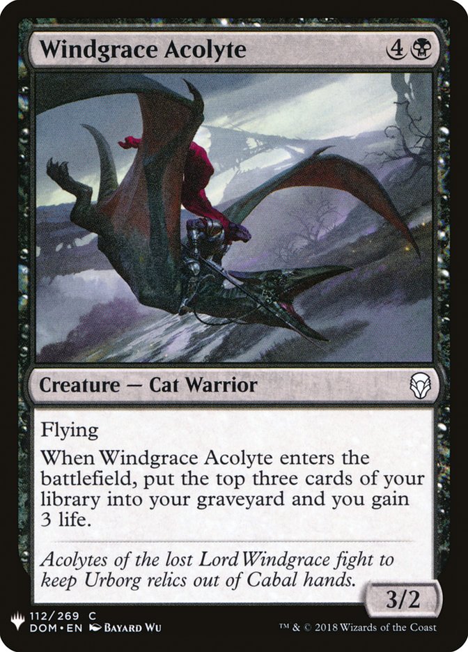 Windgrace Acolyte [Mystery Booster] | Eastridge Sports Cards & Games