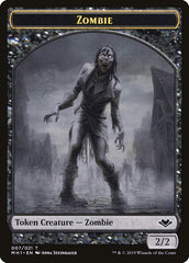 Marit Lage // Zombie Double-Sided Token [Modern Horizons Tokens] | Eastridge Sports Cards & Games