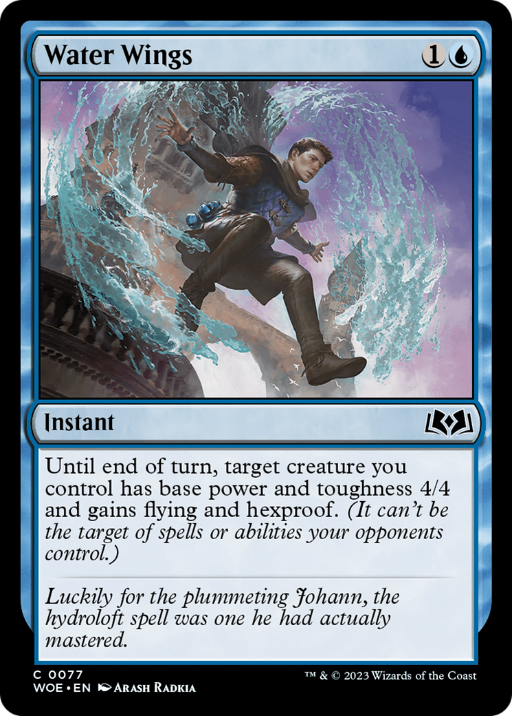 Water Wings [Wilds of Eldraine] | Eastridge Sports Cards & Games