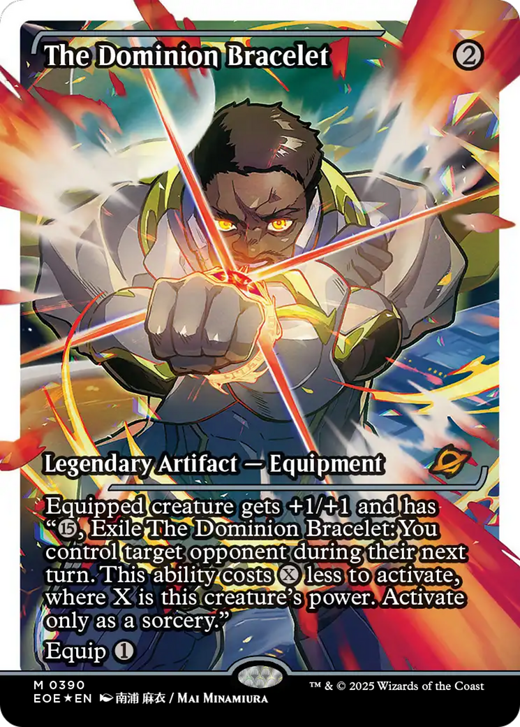 The Dominion Bracelet (Showcase) (Fracture Foil) [Edge of Eternities] | Eastridge Sports Cards & Games