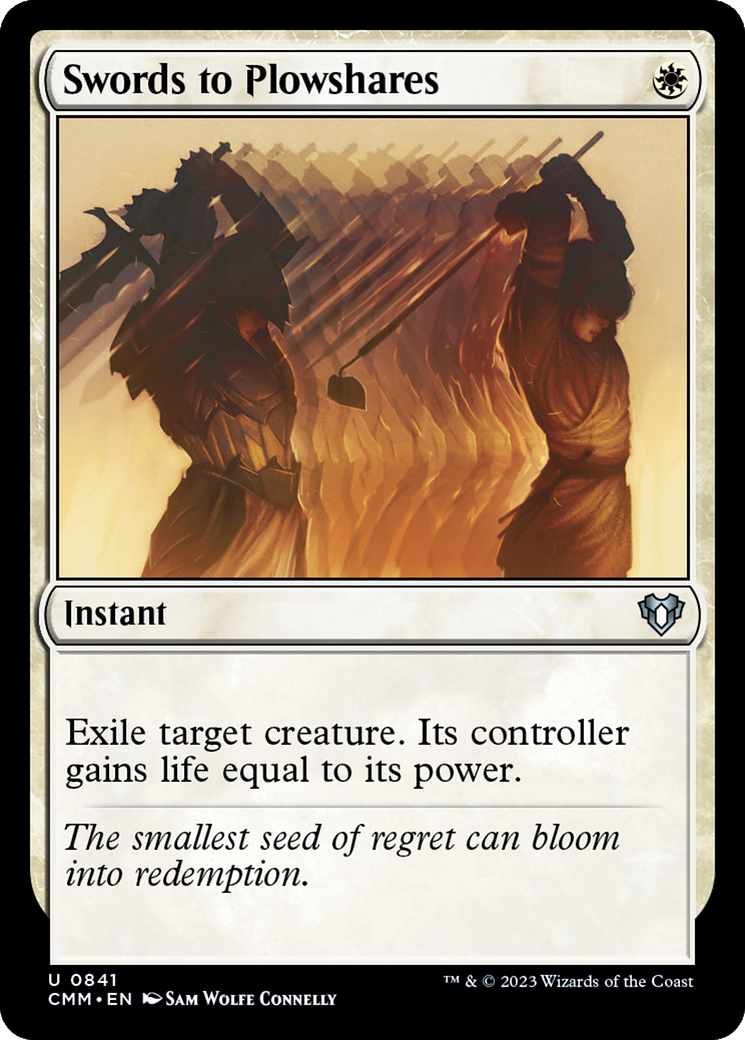 Swords to Plowshares [Commander Masters] | Eastridge Sports Cards & Games