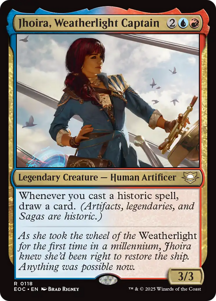Jhoira, Weatherlight Captain [Edge of Eternities Commander] | Eastridge Sports Cards & Games