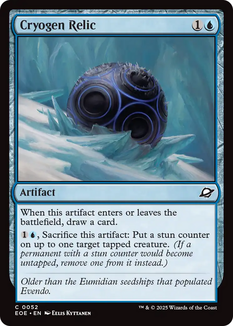 Cryogen Relic [Edge of Eternities] | Eastridge Sports Cards & Games