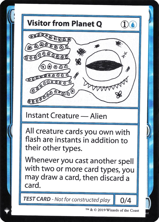 Visitor from Planet Q [Mystery Booster Playtest Cards] | Eastridge Sports Cards & Games