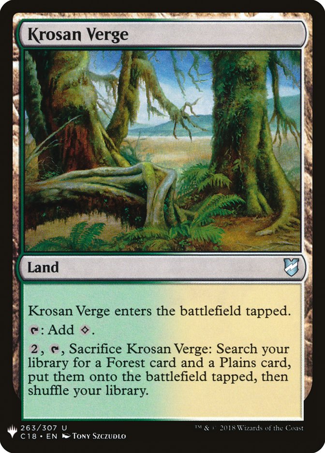 Krosan Verge [Mystery Booster] | Eastridge Sports Cards & Games