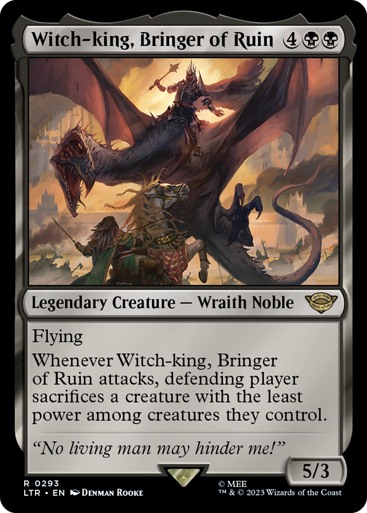 Witch-king, Bringer of Ruin [The Lord of the Rings: Tales of Middle-Earth] | Eastridge Sports Cards & Games