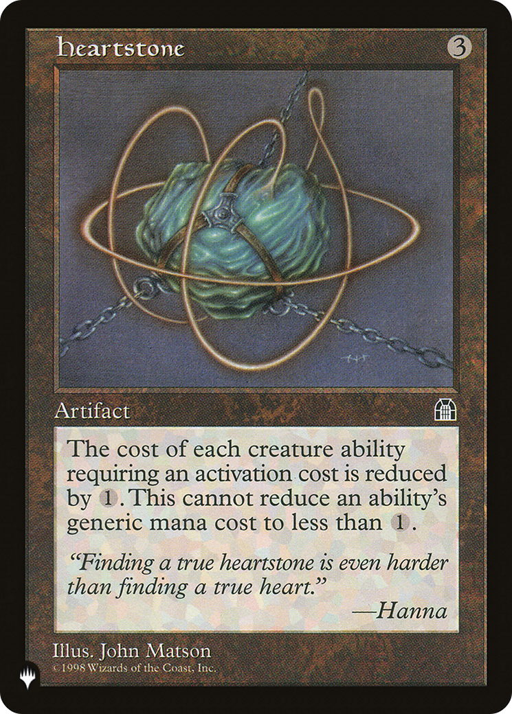 Heartstone [The List] | Eastridge Sports Cards & Games