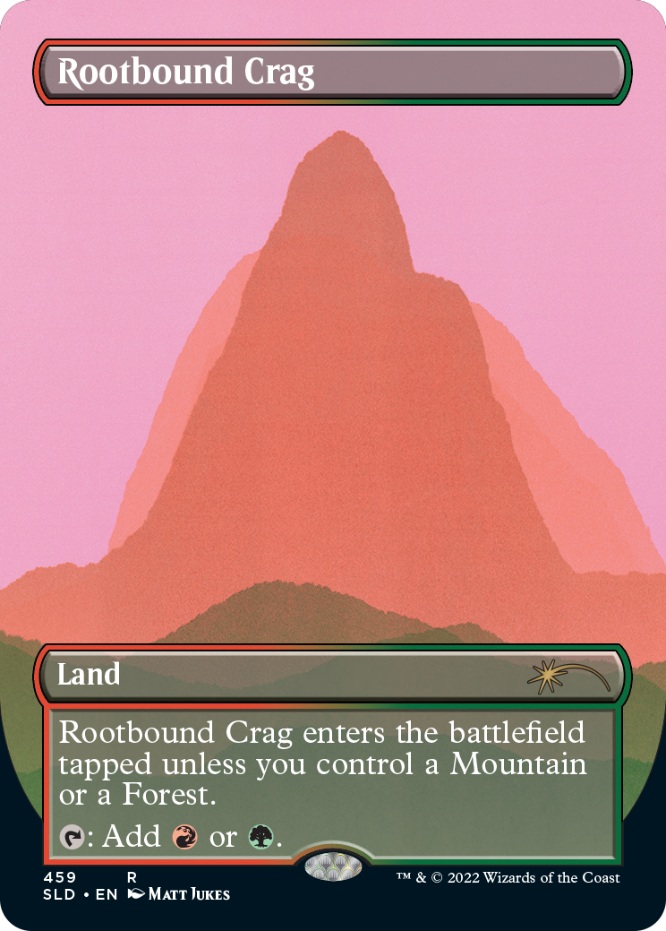 Rootbound Crag (Borderless) [Secret Lair Drop Series] | Eastridge Sports Cards & Games
