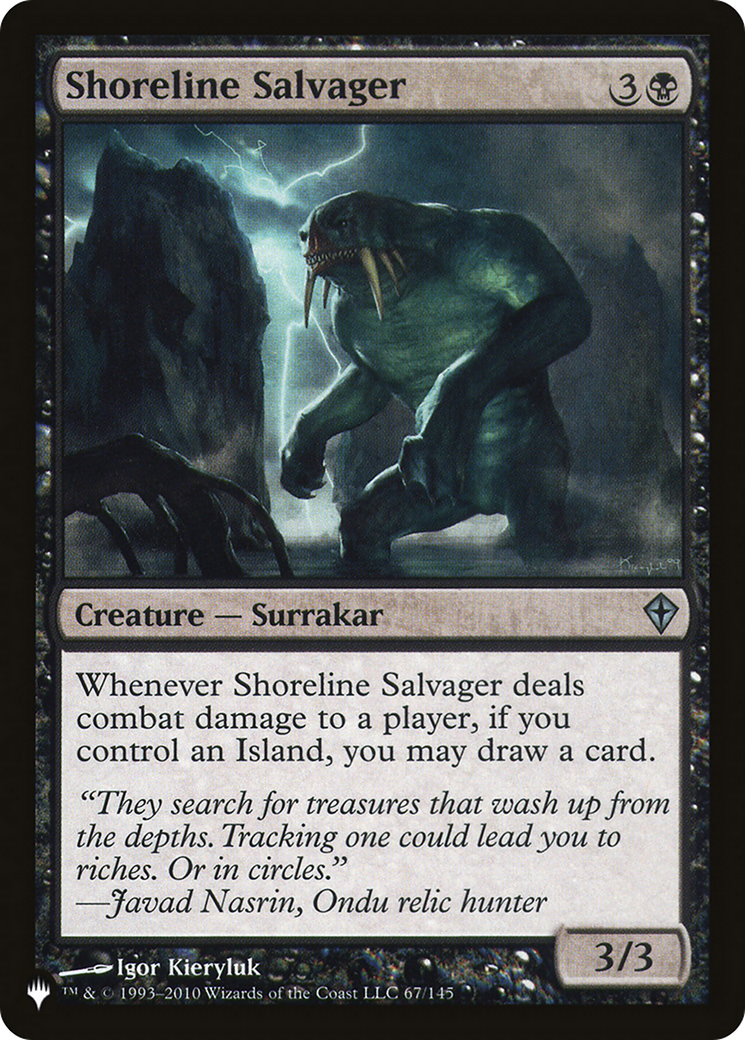 Shoreline Salvager [The List] | Eastridge Sports Cards & Games