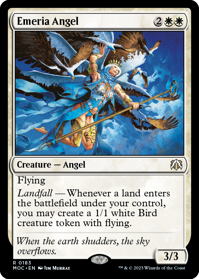 Emeria Angel [March of the Machine Commander] | Eastridge Sports Cards & Games