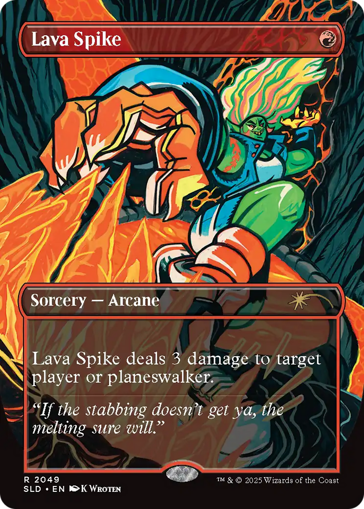 Lava Spike (2049) [Secret Lair Drop Series] | Eastridge Sports Cards & Games