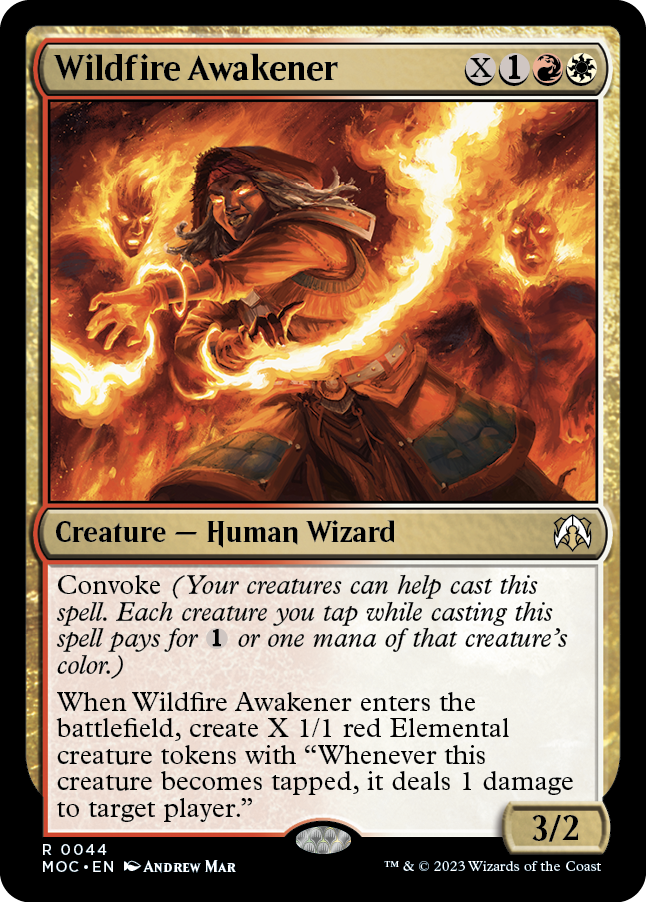 Wildfire Awakener [March of the Machine Commander] | Eastridge Sports Cards & Games