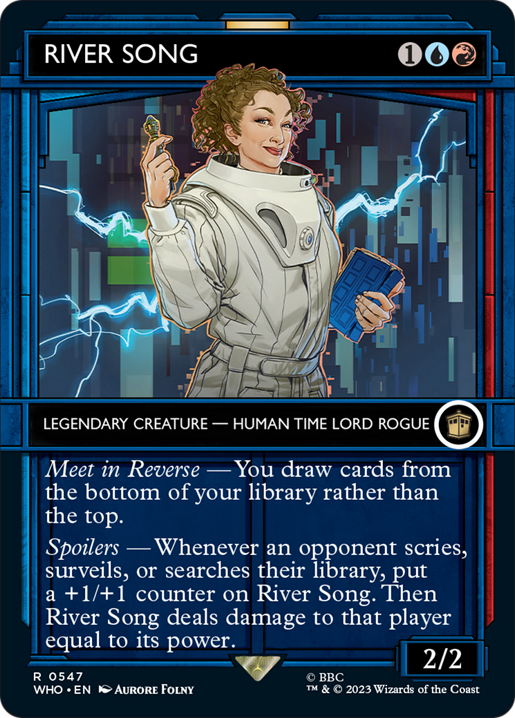 RIVER SONG (Showcase) [Doctor Who] | Eastridge Sports Cards & Games