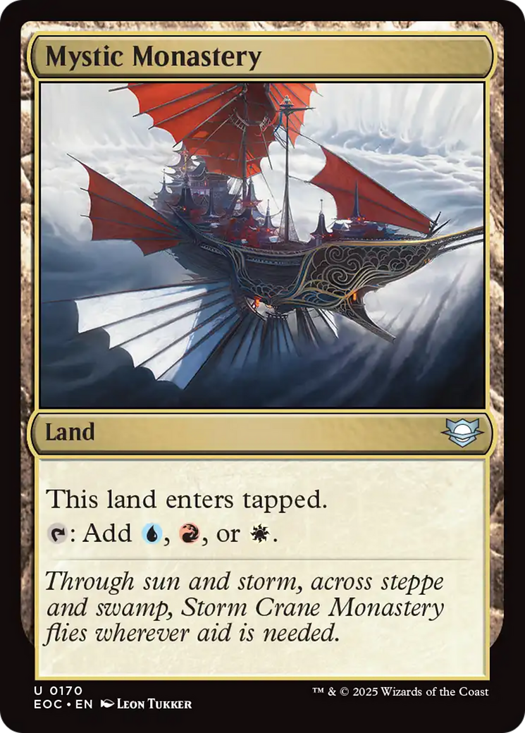 Mystic Monastery [Edge of Eternities Commander] | Eastridge Sports Cards & Games