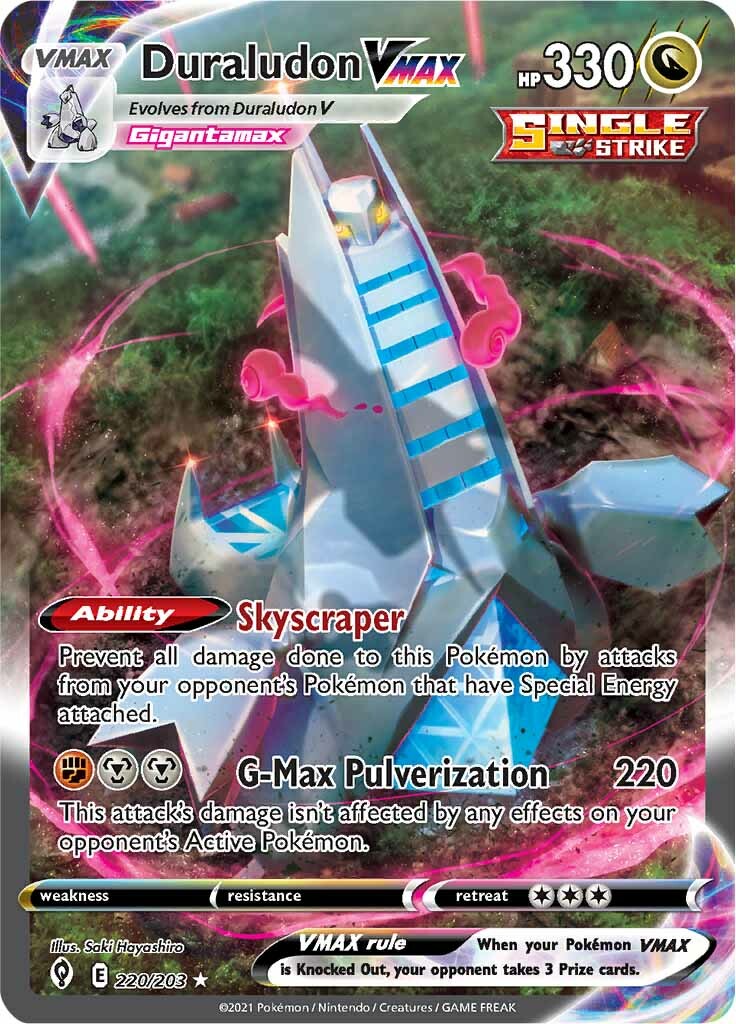 Duraludon VMAX (220/203) [Sword & Shield: Evolving Skies] | Eastridge Sports Cards & Games