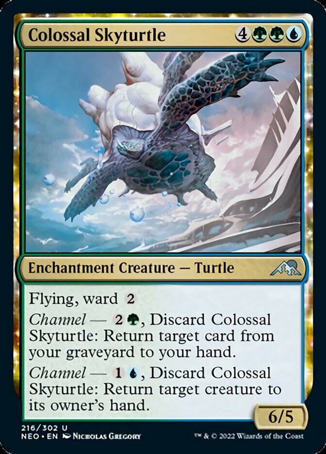 Colossal Skyturtle [Kamigawa: Neon Dynasty] | Eastridge Sports Cards & Games