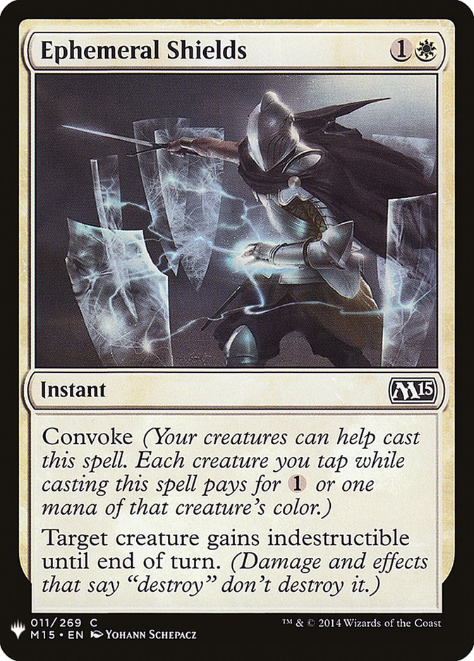 Ephemeral Shields [Mystery Booster] | Eastridge Sports Cards & Games
