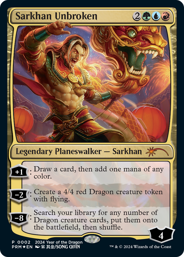 Sarkhan Unbroken [Year of the Dragon 2024] | Eastridge Sports Cards & Games