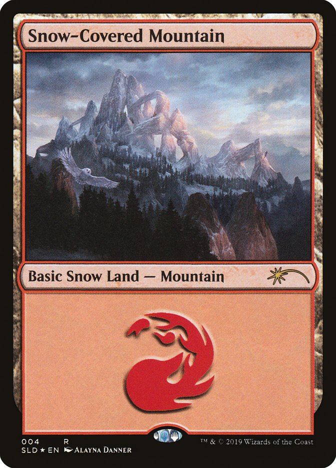 Snow-Covered Mountain (004) [Secret Lair Drop Series] | Eastridge Sports Cards & Games