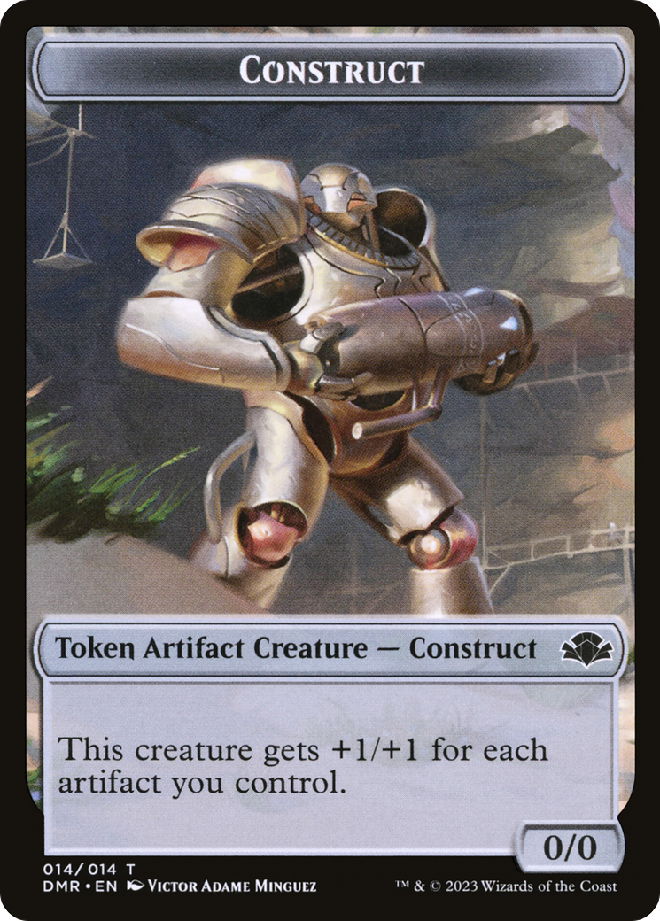 Construct Token [Dominaria Remastered Tokens] | Eastridge Sports Cards & Games