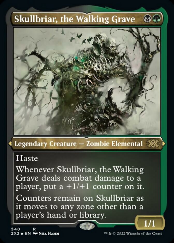 Skullbriar, the Walking Grave (Foil Etched) [Double Masters 2022] | Eastridge Sports Cards & Games