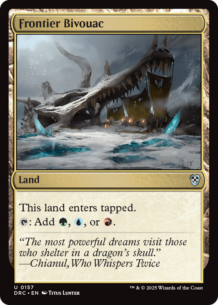 Frontier Bivouac [Aetherdrift Commander] | Eastridge Sports Cards & Games