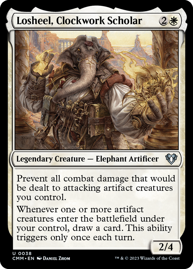 Losheel, Clockwork Scholar [Commander Masters] | Eastridge Sports Cards & Games