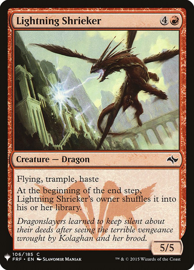 Lightning Shrieker [Mystery Booster] | Eastridge Sports Cards & Games
