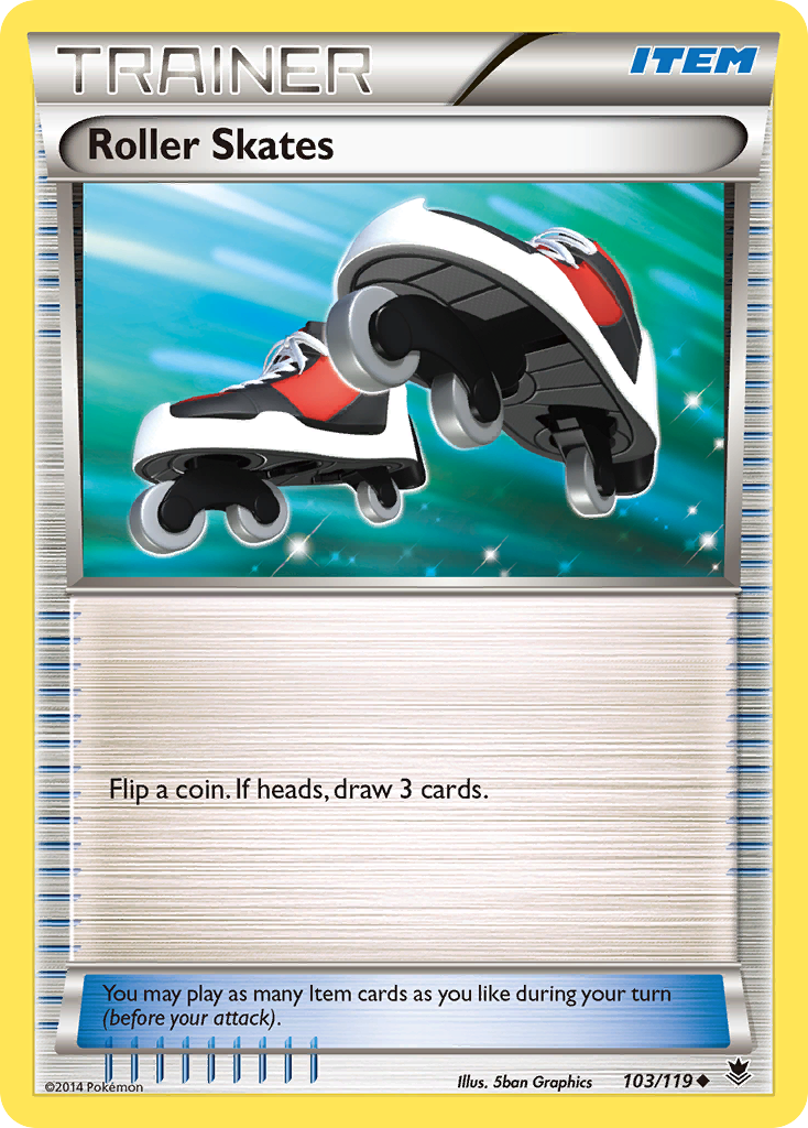 Roller Skates (103/119) [XY: Phantom Forces] | Eastridge Sports Cards & Games