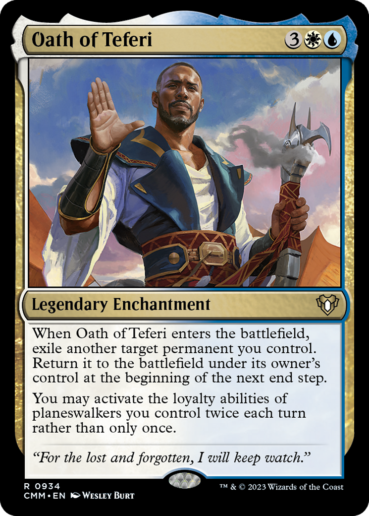 Oath of Teferi [Commander Masters] | Eastridge Sports Cards & Games