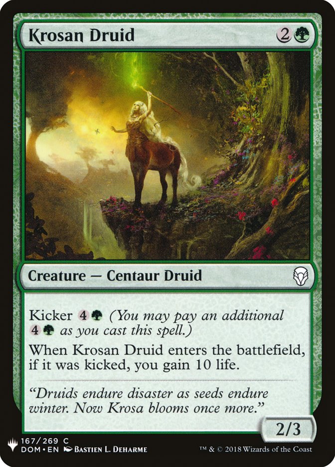 Krosan Druid [Mystery Booster] | Eastridge Sports Cards & Games