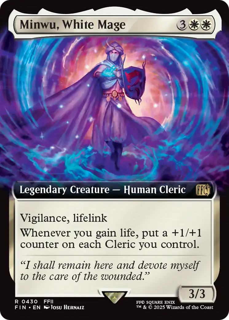 Minwu, White Mage (Extended Art) [FINAL FANTASY] | Eastridge Sports Cards & Games