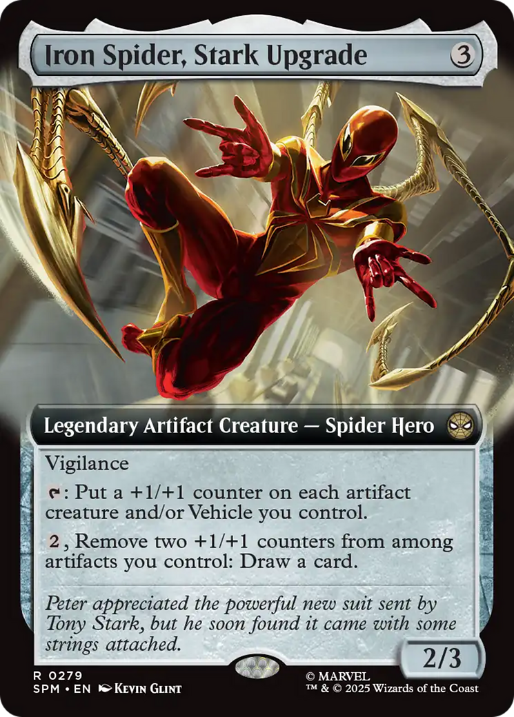 Iron Spider, Stark Upgrade (Extended Art) [Marvel's Spider-Man] | Eastridge Sports Cards & Games