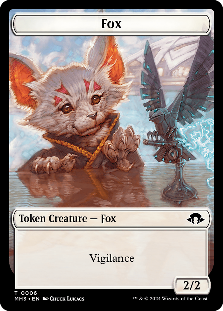 Servo // Fox Double-Sided Token [Modern Horizons 3 Tokens] | Eastridge Sports Cards & Games