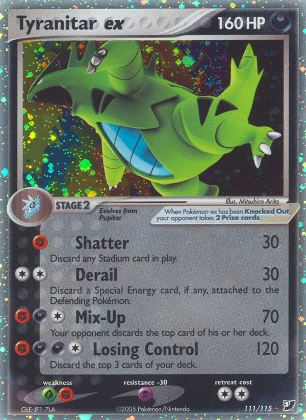 Tyranitar ex (111/115) [EX: Unseen Forces] | Eastridge Sports Cards & Games