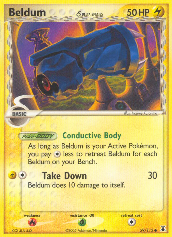 Beldum (59/113) (Delta Species) [EX: Delta Species] | Eastridge Sports Cards & Games