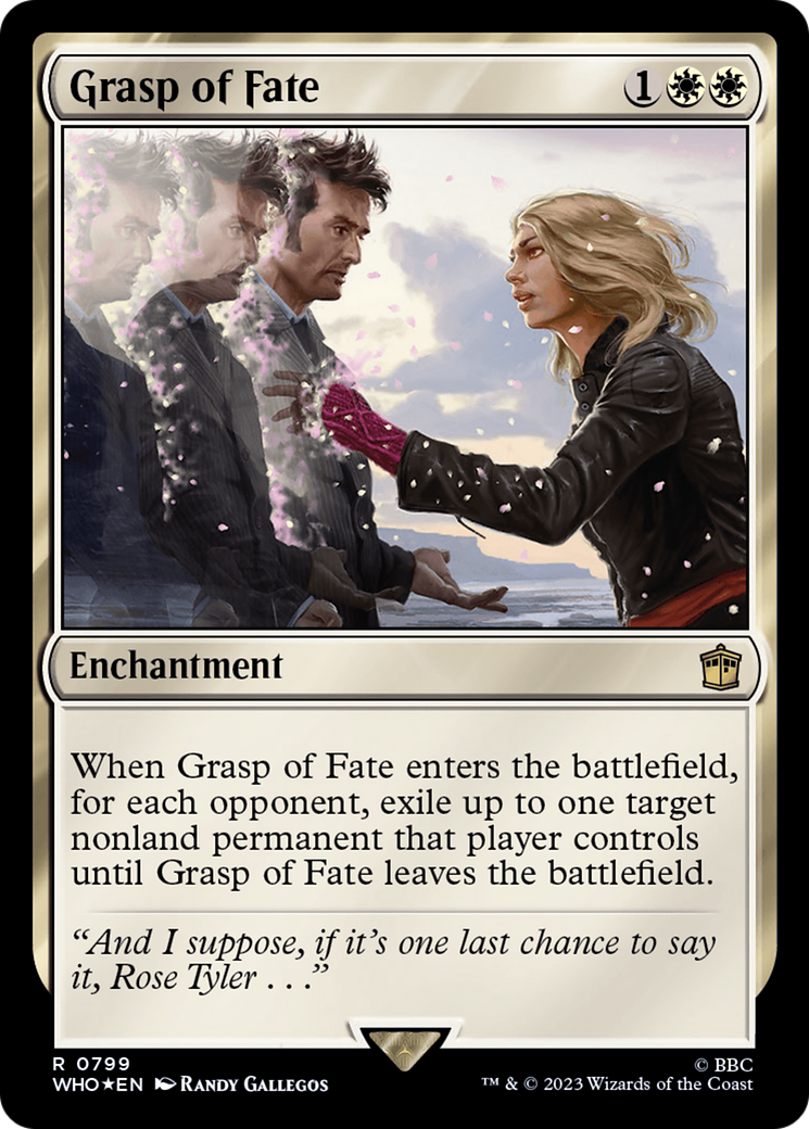 Grasp of Fate (Surge Foil) [Doctor Who] | Eastridge Sports Cards & Games