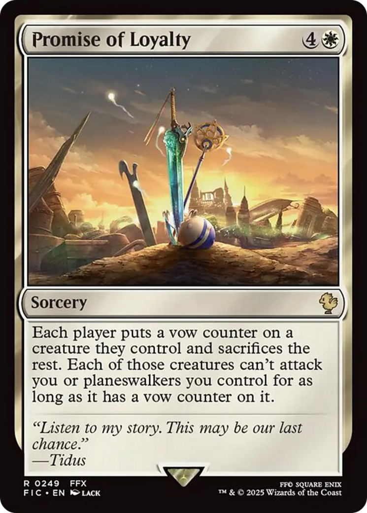 Promise of Loyalty [FINAL FANTASY Commander] | Eastridge Sports Cards & Games