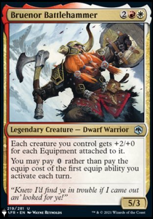 Bruenor Battlehammer [The List] | Eastridge Sports Cards & Games