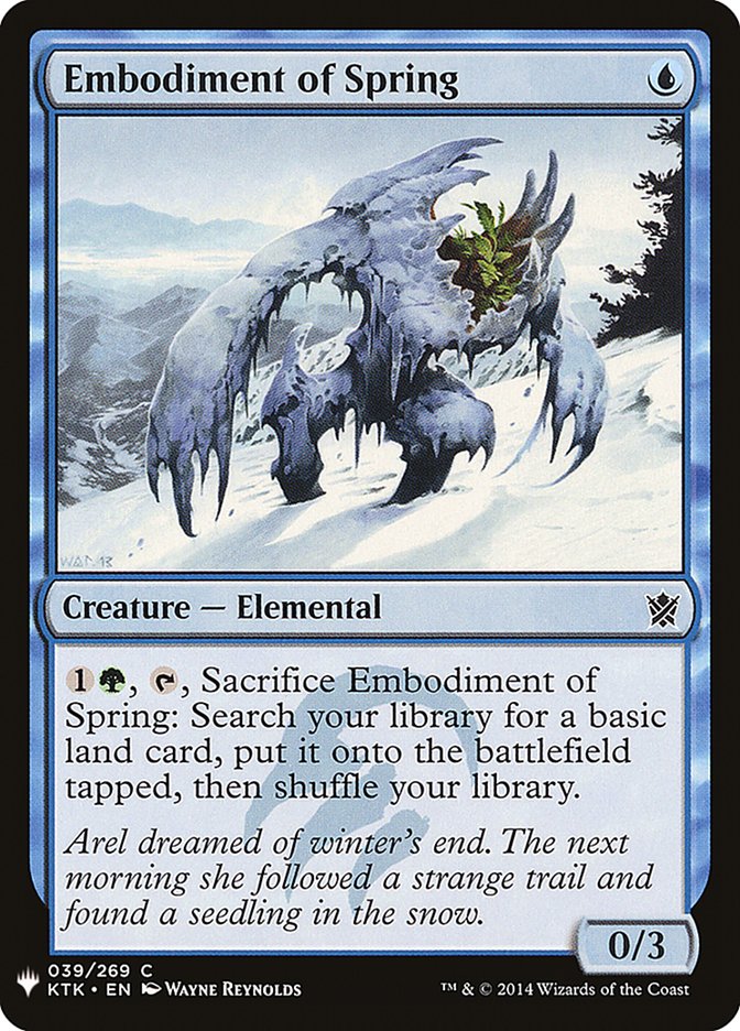 Embodiment of Spring [Mystery Booster] | Eastridge Sports Cards & Games